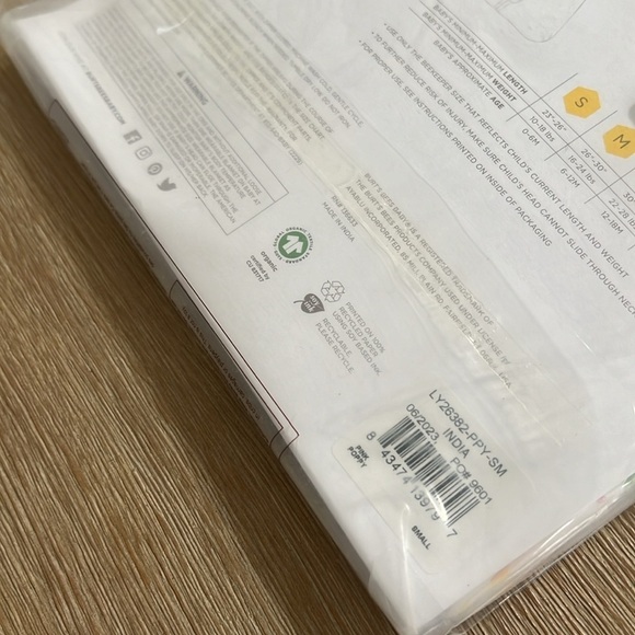 Burt’s Bees baby beekeeper wearable blanket sleep sack 0-6 12-18 months - Picture 7 of 8